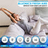 7 Bluonics Fresh Aire Water Air Washer, Air Revitalizer & Freshener with Night Light LED Changing Colors & White Noise