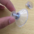 BlingKingdom 6pcs Suction Cup Glass Pads - Clear PVC Plastic Sucker Pads with Extra Strong Adhesive