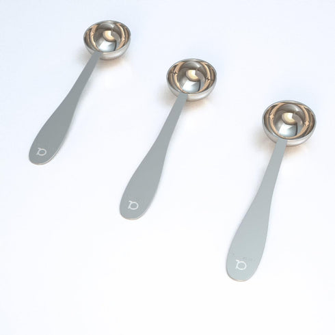 Apace Living Tea Scoop, Set of 3 Stainless Steel Measuring Spoons for Tea, Coffee, More