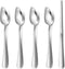 Hiware 4-piece Grapefruit Spoons and Knife, 18/8 Stainless Steel