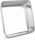 P&P CHEF 8 Inch Square Baking Cake Pans, Small Stainless Steel Lasagna Brownie Pan, Non-toxic & Durable