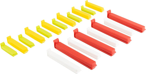 Linden Sweden Twixit Bag Clips, Set of 20 - BPA-Free, Microwave, Freezer, and Dishwasher-Safe