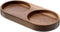 YQQYG Salt and Pepper Grinder Mill Tray, Salt And Pepper Holder, Acacia Wood