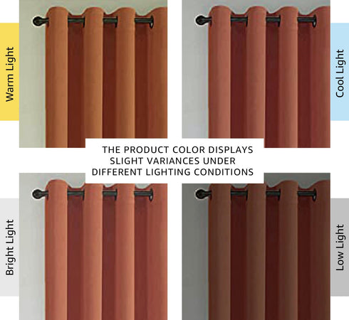 Curtains,Grommet 52 84 Inch Set 2 H.VERSAILTEX Holiday Decor Thermal Insulated Blackout Curtains for Bedroom Room