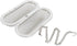 4.25x1.75" RSVP International Endurance Kitchen Collection Stainless Steel Mesh Floating Spice Infuser for Soups, Stews