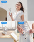 SWEETFULL Handheld Fan, Portable 5000mAh Rechargeable Battery, 6 Speed Wind, Mini Travel Fan for Women