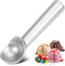 Ice Cream Scoop, 7 inches Nonstick Anti-Freeze Aluminum Scooper Spoon, Heavy Duty Design for Gelato, Cookie Dough,
