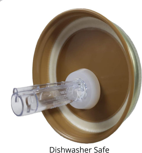 Mason Jar Pour Spouts - For Moonshine And Whiskey - Made 100% In The USA. Free Flow Mason Jar Spouts That Don't Leak -