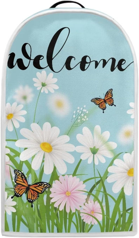 Daisy Sunflower Blender Dust Cover Kitchen Appliance Protector Cover Stand Mixer and Coffee Maker Appliance Cover with Top Hand