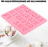 Alphabet Silicone Mold, 26 Uppercase Letters for Cookies Desserts Making Tool, Chocolate Fondant Polymer Clay