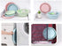 10" Multi-Purpose Collapsible Dish Tub Bowl, BPA-Free Round Lightweight Wash Basin (Green)