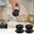 uxcell Universal Lid Knobs for Pan Pots Cover Grip Replacement, Heat Resistant Plastic Knob Handle