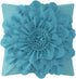 JWH Stereo Flower Throw Pillow Covers Decorative Floral Accent Pillow Case Handmade