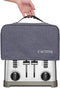 Toaster Dust Cover with Pockets, Compatible with Cuisinart 2 Slice Toaster, Dust Protection (11.5 * 7 * 7.5, Gray)