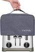 Toaster Dust Cover with Pockets, Compatible with Cuisinart 2 Slice Toaster, Dust Protection (11.5 * 7 * 7.5, Gray)