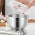 Sets 18/8 Bekith Mortar and Pestle Brushed Stainless Steel Spice Grinder Pill Crusher Molcajete Herb Bowl