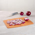 Restaurantware Nature Tek 17.3 x 12.8 Inch Double-Sided Chopboard, Durable Cutting Board with Thumb Hole