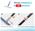 Swimming 8FT Swimming Swimming Pool Brush, Stainless Steel Heavy Duty Clean Pool Brush with Pole, Use for Pool Wall