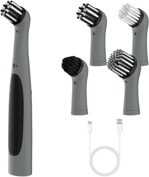 Cleaning Brush Set (Gray & Black)