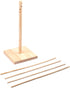 17.4" Fox Run Collapsible Pasta Drying Rack, Wood