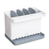 YOHOM Sink Brush Holder for Kitchen Sink Sponge Caddy Countertop Organizer Plastic