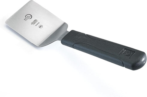 Mercer Culinary Millennia Mini Turner/Spatula, 2.5 Inch Blade, Black Handle