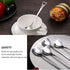 2Pcs Heart Shaped Spoons, Love Spoons for Coffee, Tea, Ice Cream, Dessert for Mother's Day with Gift Box