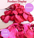 100 Grams Natural Real Red Rose Flower Petals Dried Rose Petals for Foot Bath Body Bath SPA Wedding Confetti Decoration