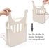 nvaimaay Bread Slicer Toast Cutting Adjustable Roast Loaf Slicer Cutter Foldable Compact Toast Slicing Machine Plastic