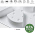 OCPO KITCHEN Cheese Silicone Baking Mold for Mousse Cake, Cheesecake, French Dessert, 3D Cheese Shape (8-Cavity)