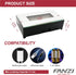 FANZI LED Rectangular Light Display Base | 3D LED Light Stand for Crystals and Glass Art (Black)