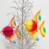 Cheerland Under The Sea Party Decorations - Tropical Fish Bubble Garland, Mermaid Birthday Supplies, Ocean Backdrop