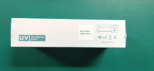 StarWin UV Toothbrush Cleaner, Rechargeable Wall-Mounted Tooth Brush Holder with Timer Function, 4 Slots, No Drilling