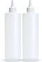BRIGHTFROM Condiment Squeeze Bottles, 16 OZ Empty Squirt Bottle with Twist Top
