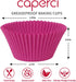 Caperci Rainbow Mini Cupcake Liners Colorful Muffin Baking Cups 350-Count, Odorless, Upgraded & Food Grade Grease-Proof Paper by Caperci