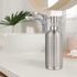Rust-Proof Stainless Steel Countertop Soap Dispenser - Roman Column Shaped 18 oz Brushed Nickel Bottle with Pump