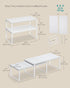 Set 2 Counter UKCS025W01 SONGMICS Cabinet Organizer Shelf, of Kitchen Shelves, Kitchen Storage, Spice Rack, Stackable