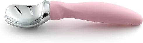 Spring Chef Ice Cream Scoop, Professional Heavy Duty Sturdy Scooper, Soft Grip Handle, Pink Lemonade