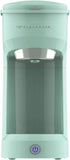 Frigidaire ECMK088-MINT Retro Single Serve Maker, Brewer for Ground Coffee, 300 ml, MINT