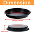 3pcs 7inch Non-Stick Bakeware Pizza Pan Aluminum Baking Pan for Healthy & Durable by Savagrow