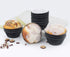 Gifbera 200-Count Standard Black Foil Cupcake Liners Muffin Wrappers