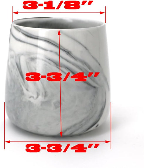 LUANT Ceramic Tumbler Cup for Toothbrush, Toothpaste, Pens, Makeup Brushes Holder Stand