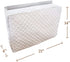 Sturdy Covers Indoor AC Cover Defender, Insulated Air Conditioner Unit Cover (White, 14 x 21 x 4)