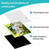 Picture Frame 12 Pack - Magnetic 4x6 inch Black Border Reusable Refrigerator Magnets for Display
