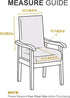 Deisy Dee Black Stretch Slipcovers for Mid Century Arm Chairs - Perfect Fit Accent Chair Covers