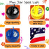JARMING COLLECTIONS Mini Spice Jar Lids, Plastic Pour & Shaker Lids for Miniature Storage Jars, Made in the USA