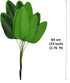 CATTREE 33 inch Tall Artificial Banana Tree, 9 Branches with Brown Leaves, UV Resistant Plastic for Indoor or Outdoor