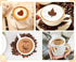 38 Cookie Stencils + Latte Art Pen - Cake Decoration Templates for Coffee & Cappuccino