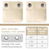 MIULEE Blackout Curtains for Bedroom Living Room, Thermal Insulated Room Darkening Grommet Top Drapery Set of 2
