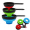 KongNai Canning Funnel for Wide and Regular JarsWide Mouth Funnels Sets of